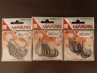 Anzuelos Maruto 9624NS Talla 12 (10 unidades)