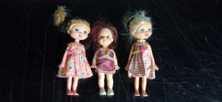 3 Bambole Kelly Barbie Mattel