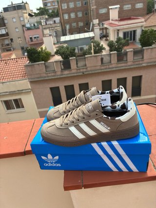 Adidas Spezial Marrones Estampado Vaca