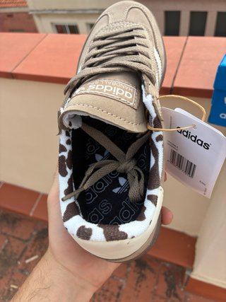 Adidas Spezial Marrones Estampado Vaca