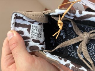 Adidas Spezial Marrones Estampado Vaca