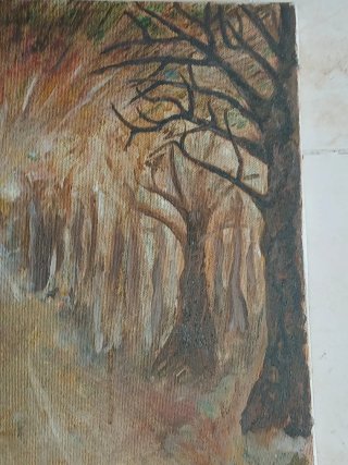 Quadro dipinto a mano artista italiano