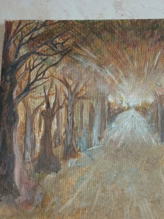 Quadro dipinto a mano artista italiano