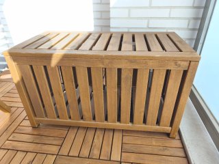 Conjunto Terraza Madera Ikea
