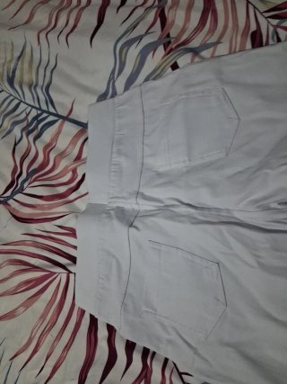 Leggings blancos talla M +chaqueta roja 38 primark