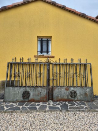 2 Puertas Hierro 1.5m