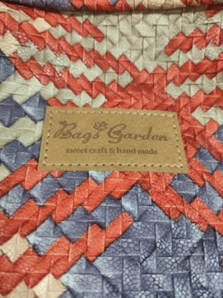 Bolso Raya Garden Naranja y Morado