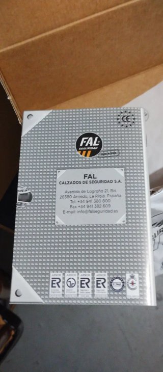 Zapatos FAL Gore-Tex Policía Negro