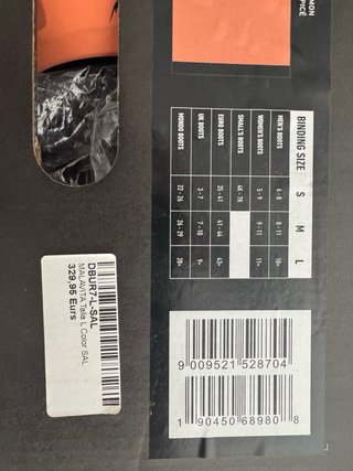 Fijaciones Burton Malavita Re:Flex Talla L Nuevas