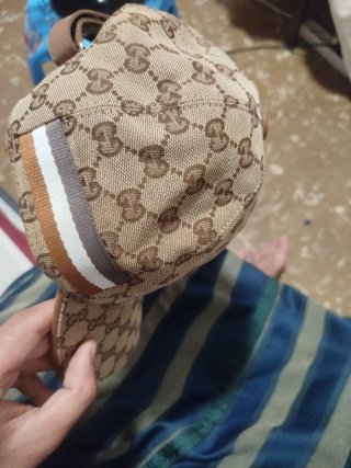 Gorra Gucci Beige