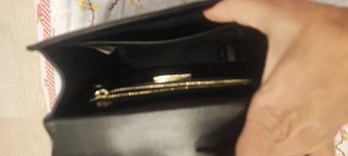 Bolso Piel Negro Roberto Verino Cadena Dorada