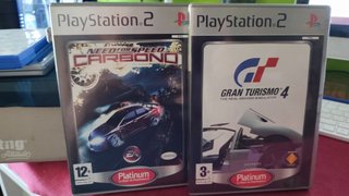 Giochi PS2 Need for Speed Carbon e Gran Turismo 4