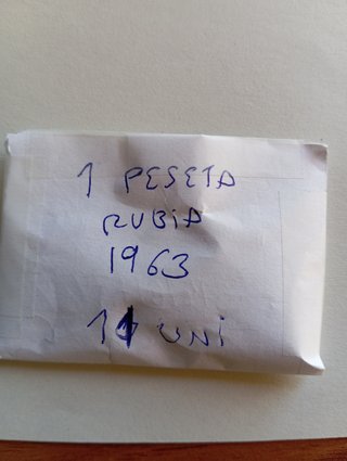 1 Peseta Rubia 1963 Franco