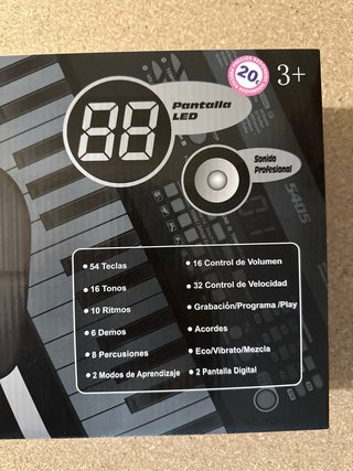 Órgano Electrónico 54 Teclas