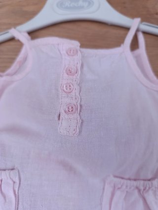 Lote 2 vestidos bebé 3-6 meses