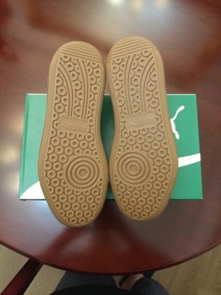 Zapatillas Puma Verdes y Blancas