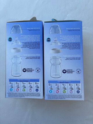 Pack 2 Biberones Chicco NaturalFeeling 330ml 6m+