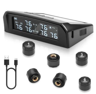 Consola Monitoreo Presión Neumáticos + 4 Sensores