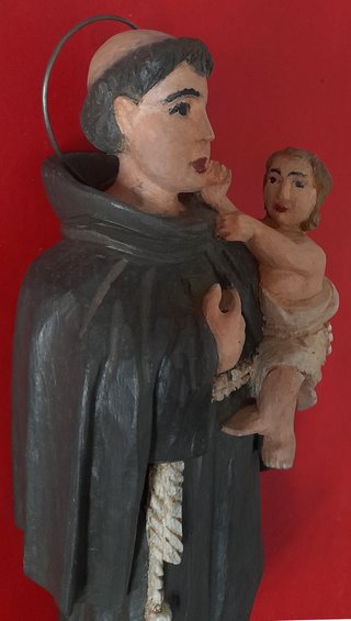 Escultura San Antonio de Padua 1959