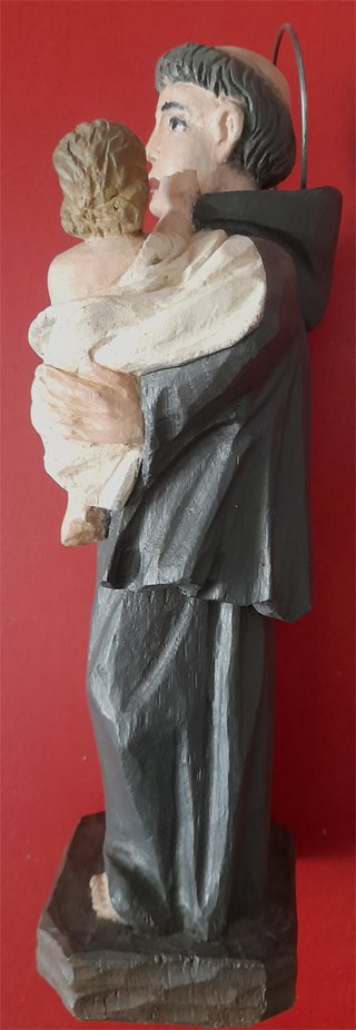 Escultura San Antonio de Padua 1959
