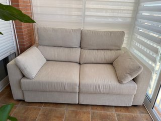 Sofá Ikea Eskilstuna convertible en chaiselongue