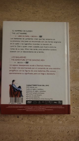 El vampiro de Sussex Libro y CD Conan Doyle