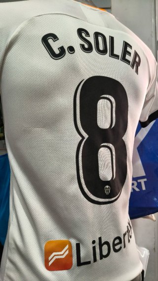 Camiseta Valencia CF 2019 Soler 8 Talla XS