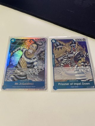 Mr.3 Galdino & Prisoner Impel Down OP16