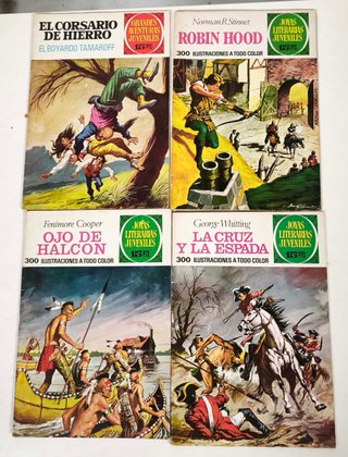 4 comics Joyas literarias Juveniles