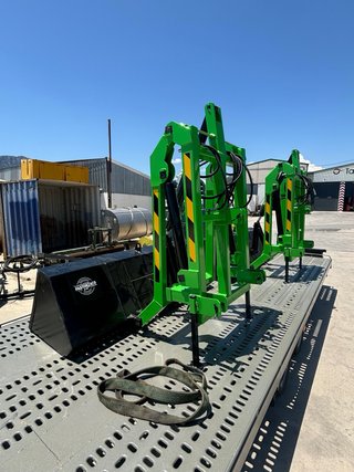Pala trasera para tractor