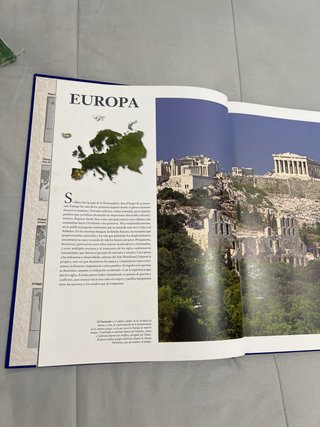Libro Atlas National Geographic Europa I