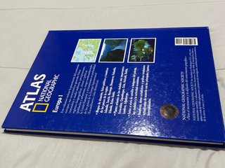 Libro Atlas National Geographic Europa I
