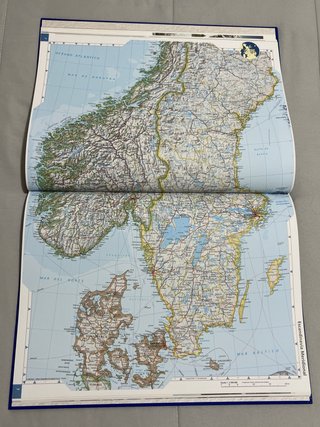 Libro Atlas National Geographic Europa I