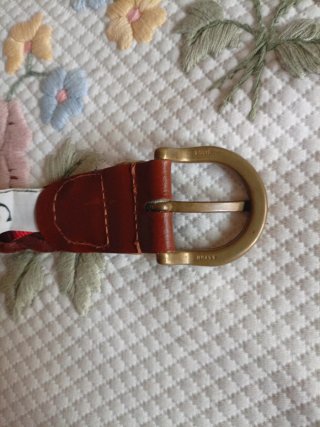 Cintura Vera Pelle ed Ottone vintage handmade