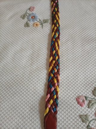 Cintura Vera Pelle ed Ottone vintage handmade