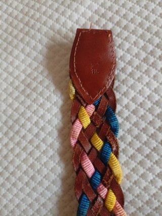 Cintura Vera Pelle ed Ottone vintage handmade