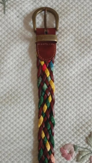 Cintura Vera Pelle ed Ottone vintage handmade