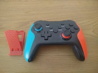Mando Gamer Inalámbrico + Soporte + Cable