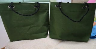 Bolsas de playa o viaje verdes