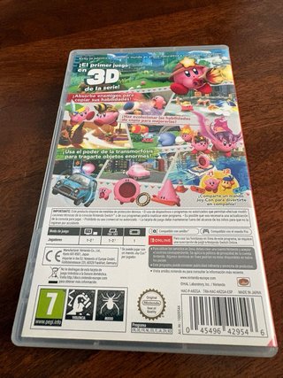 Kirby y la Tierra Olvidada Nintendo Switch