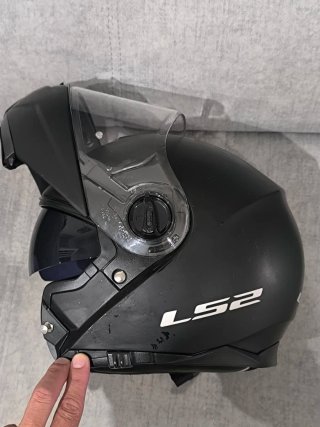Casco modular LS2 Talla M Negro