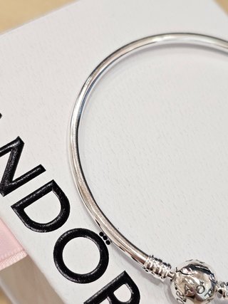 Pulsera Pandora Cierre Redondo 21cm + Caja