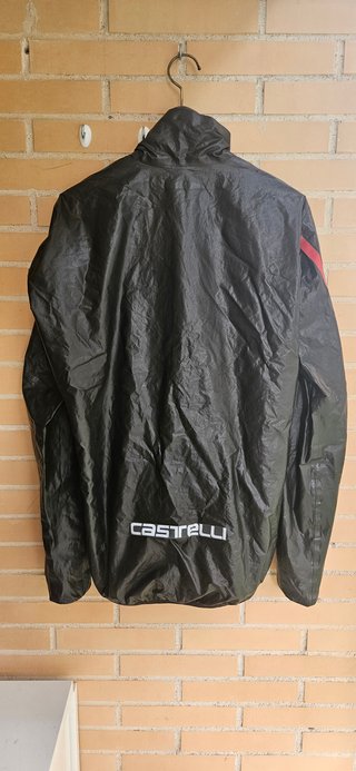 Chaqueta Castelli Gore-Tex Negra Roja