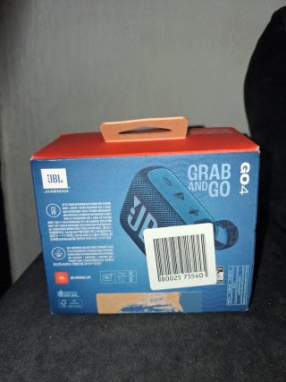 Altavoz JBL GO 4 Azul con Caja Original