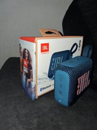 Altavoz JBL GO 4 Azul con Caja Original