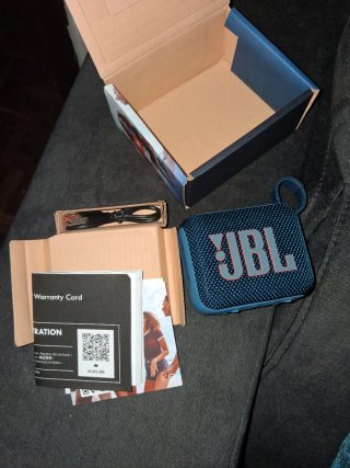 Altavoz JBL GO 4 Azul con Caja Original