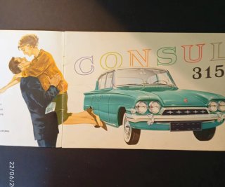 Catálogo Ford Consul 315