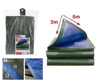 Lona Protectora 5x3M Impermeable Reforzada