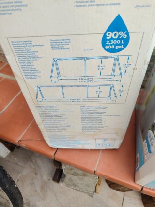 Piscina Bestway Steel Pro 2.59m x 1.70m