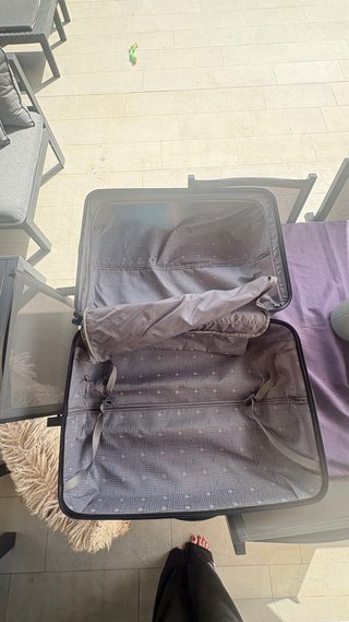 Maleta rígida Saxoline perro con gafas